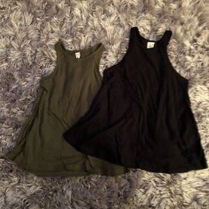 Free People ribbed tanks (2 for 1)